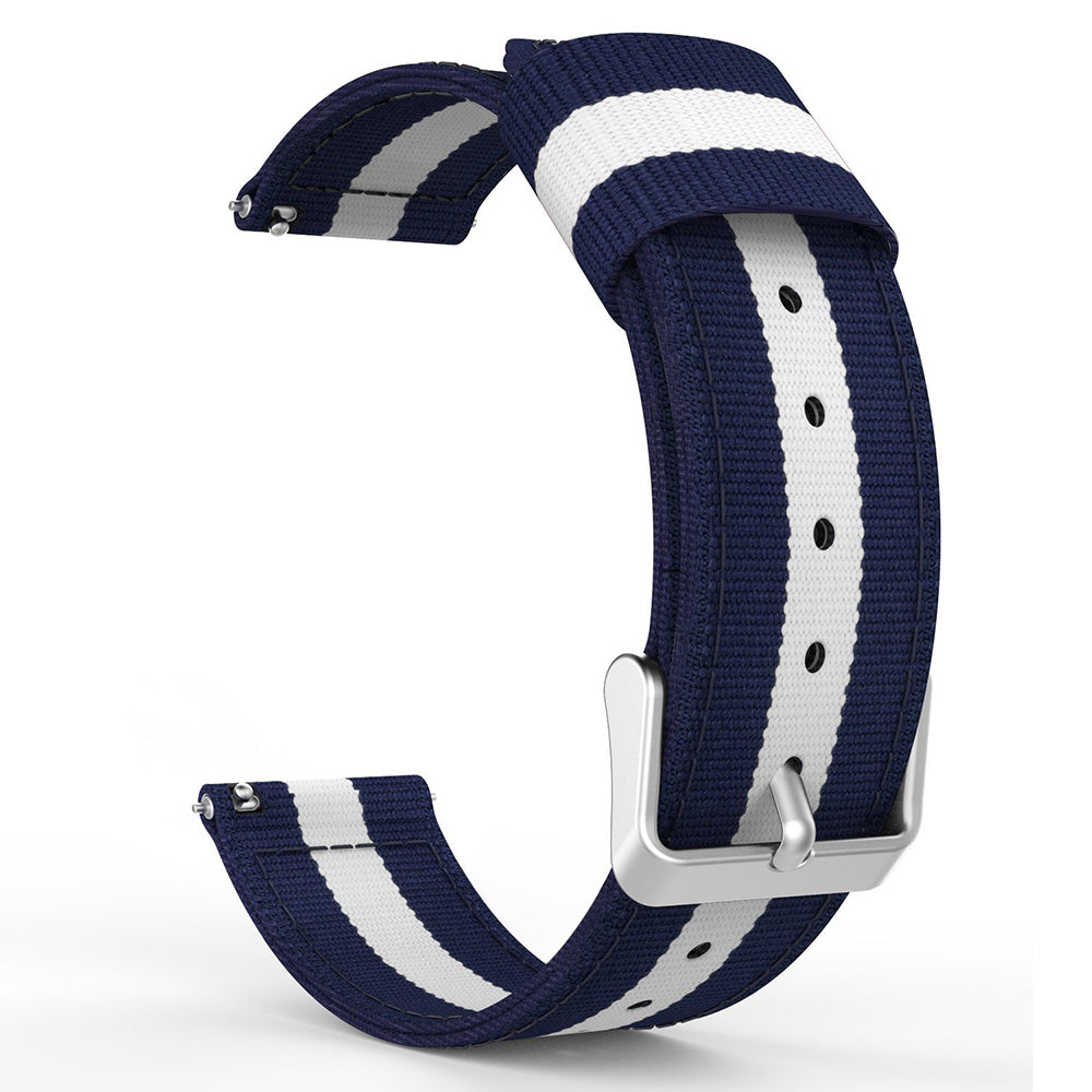 22mm Woven Nylon Adjustable Replacement Watch Band for Samsung Gear S3 Frontier / Classic
