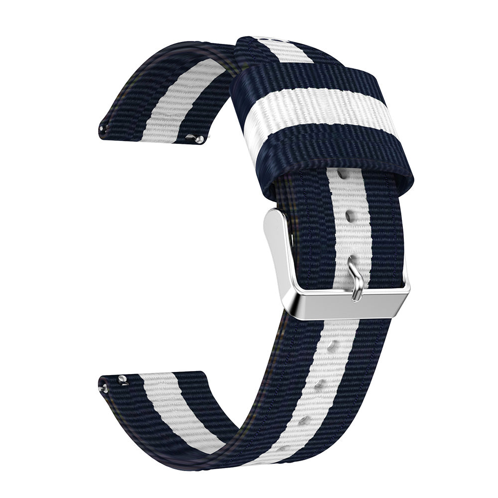 22mm Woven Nylon Adjustable Replacement Watch Band for Samsung Gear S3 Frontier / Classic