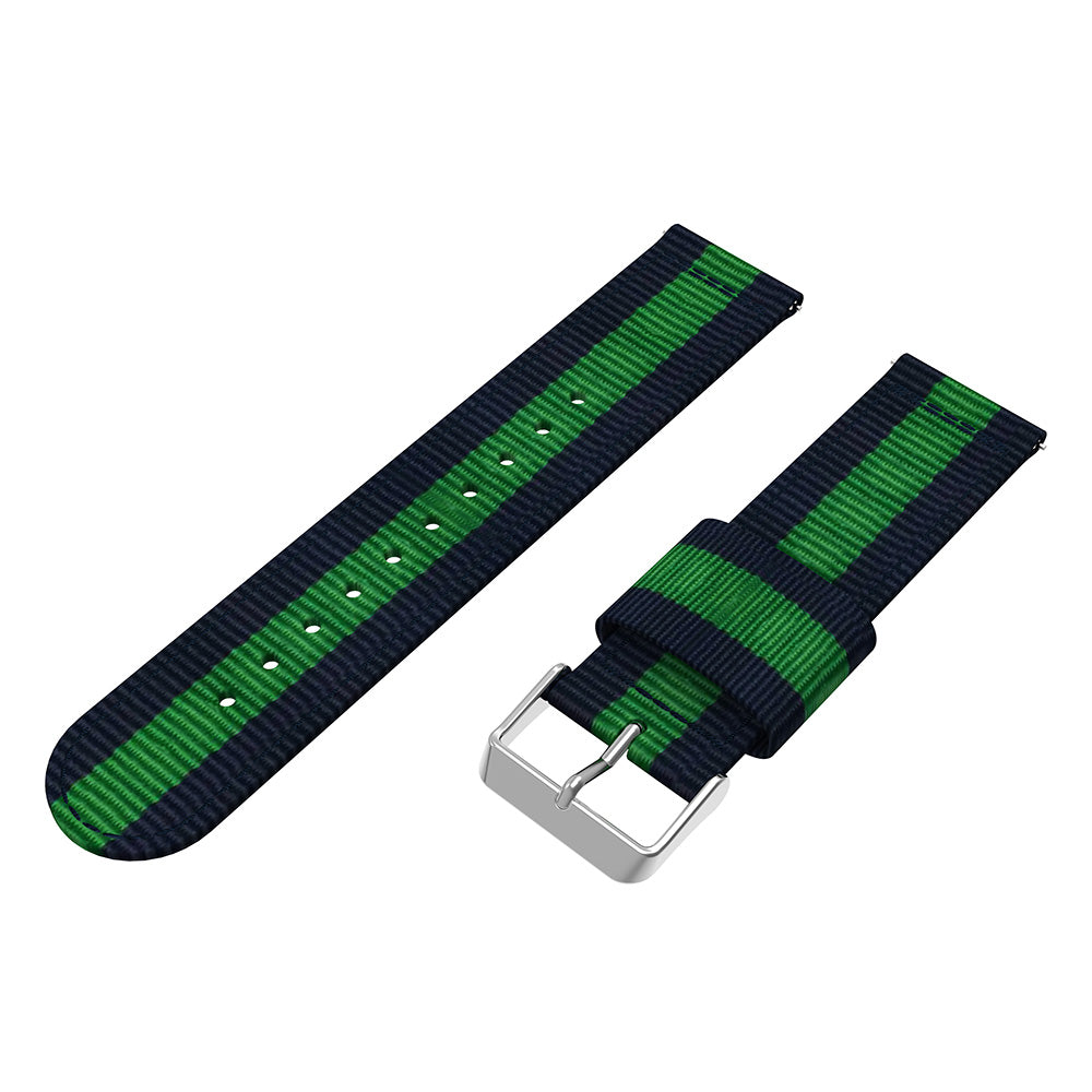 22mm Woven Nylon Adjustable Replacement Watch Band for Samsung Gear S3 Frontier / Classic