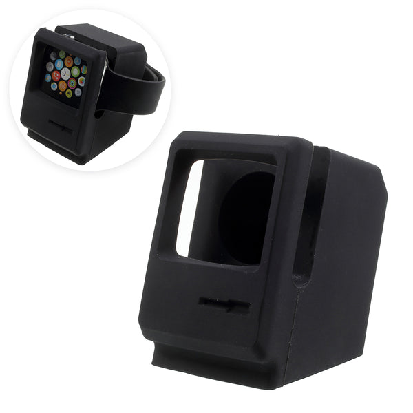 Silicone Desktop Mount Charging Stand for Apple Watch
