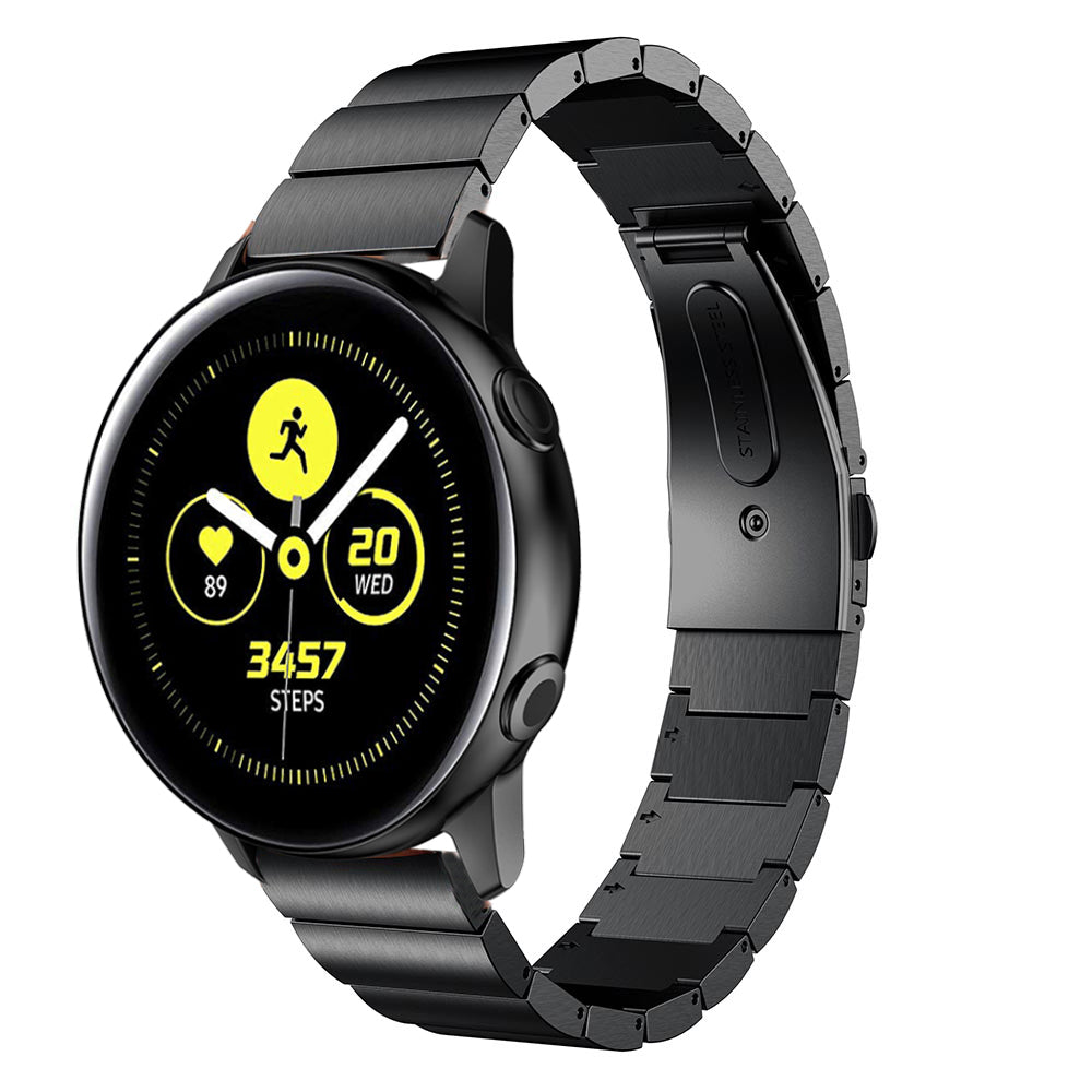 20mm Stainless Steel Watch Band Strap for Samsung Galaxy Watch Active 40mm SM-R500