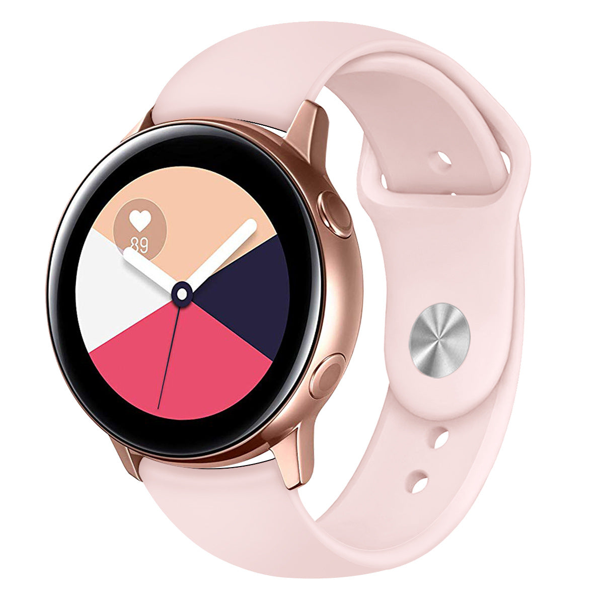 20mm Soft Silicone Watch Band Replacement for Samsung Galaxy Watch Active SM-R500