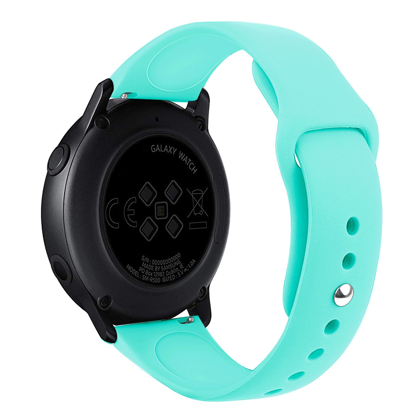 20mm Soft Silicone Watch Band Replacement for Samsung Galaxy Watch Active SM-R500