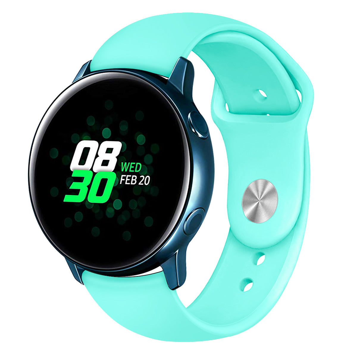 20mm Soft Silicone Watch Band Replacement for Samsung Galaxy Watch Active SM-R500