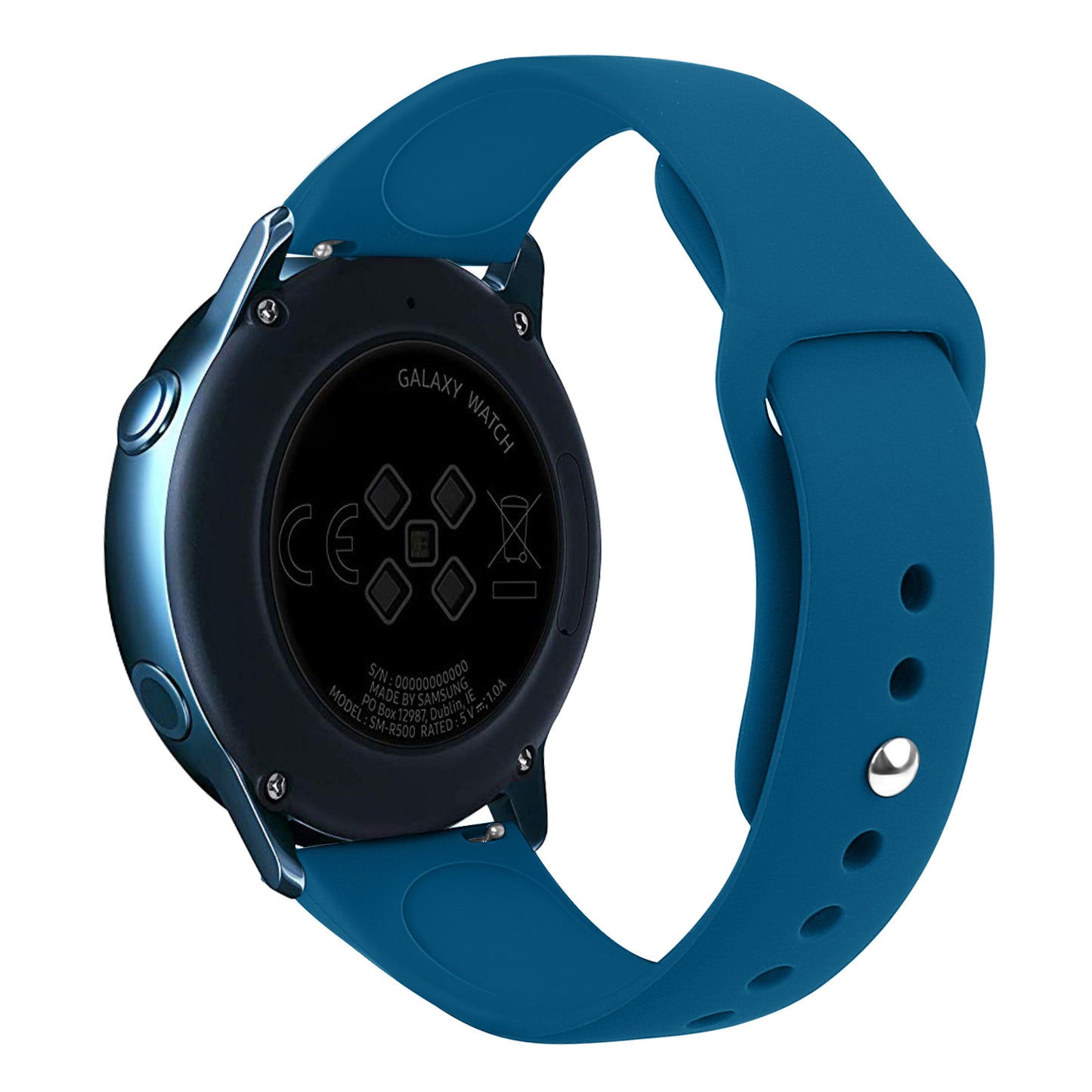 20mm Soft Silicone Watch Band Replacement for Samsung Galaxy Watch Active SM-R500