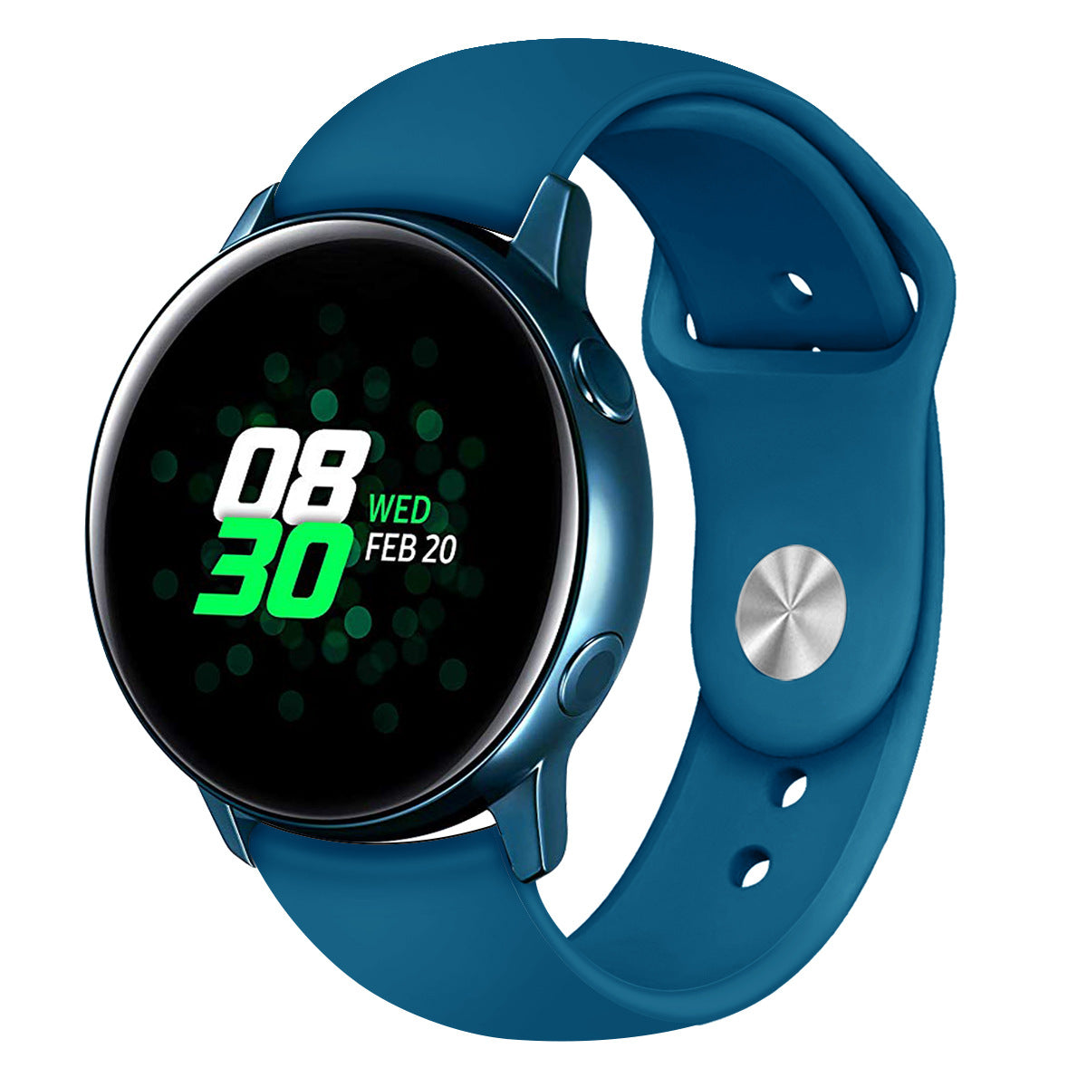 20mm Soft Silicone Watch Band Replacement for Samsung Galaxy Watch Active SM-R500