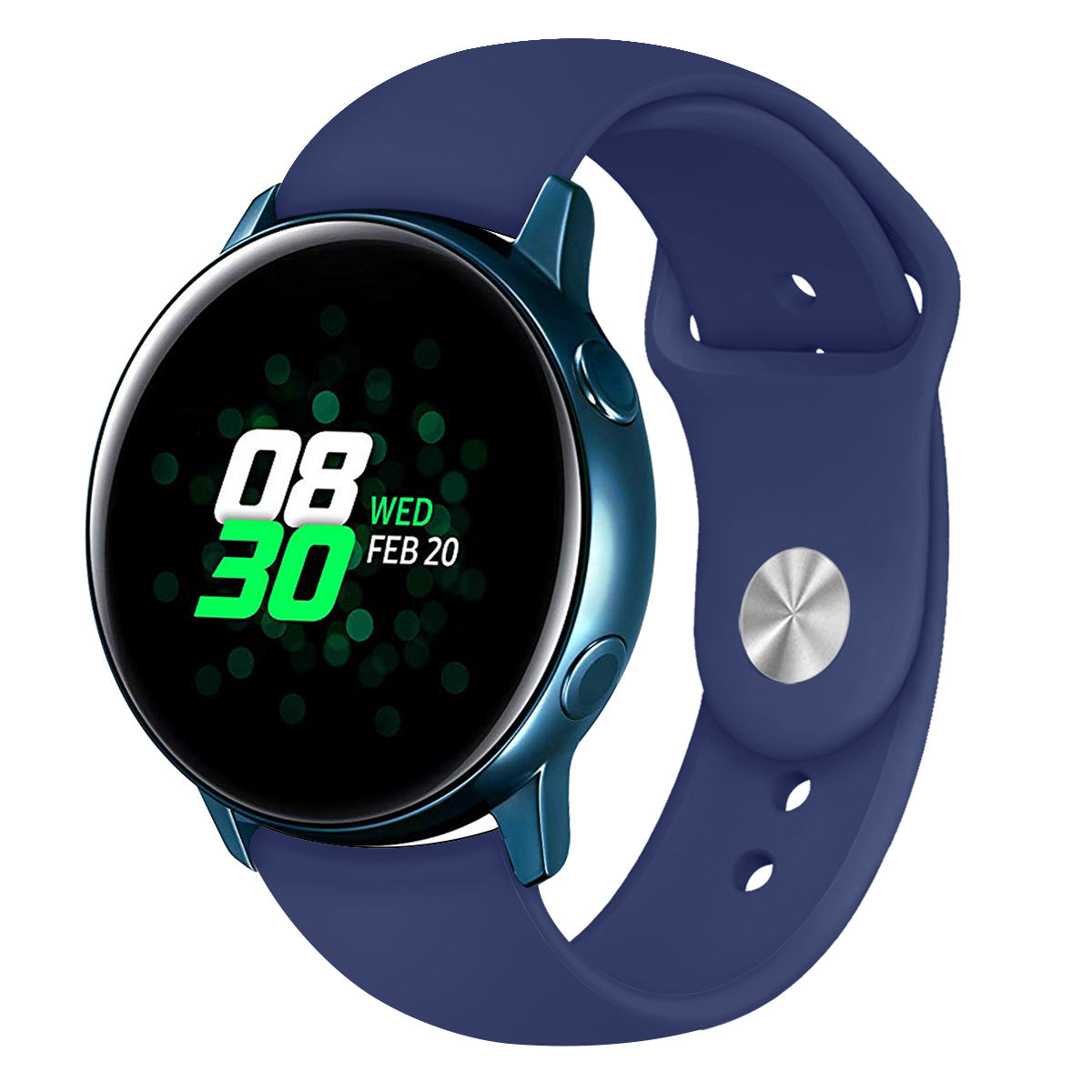 20mm Soft Silicone Watch Band Replacement for Samsung Galaxy Watch Active SM-R500