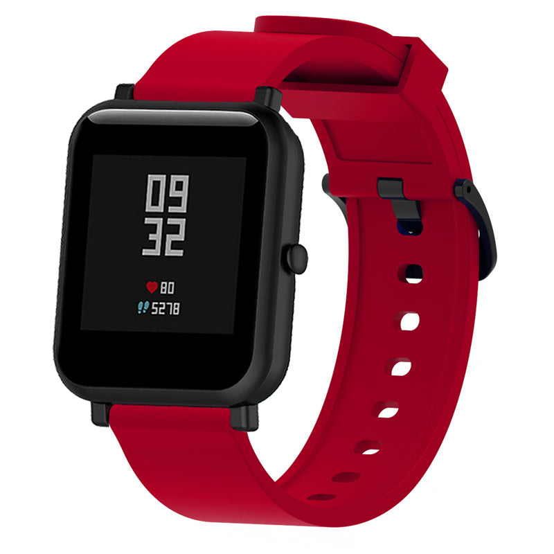 20mm Soft Silicon Watch Band for Amazfit Bip Smart Watch