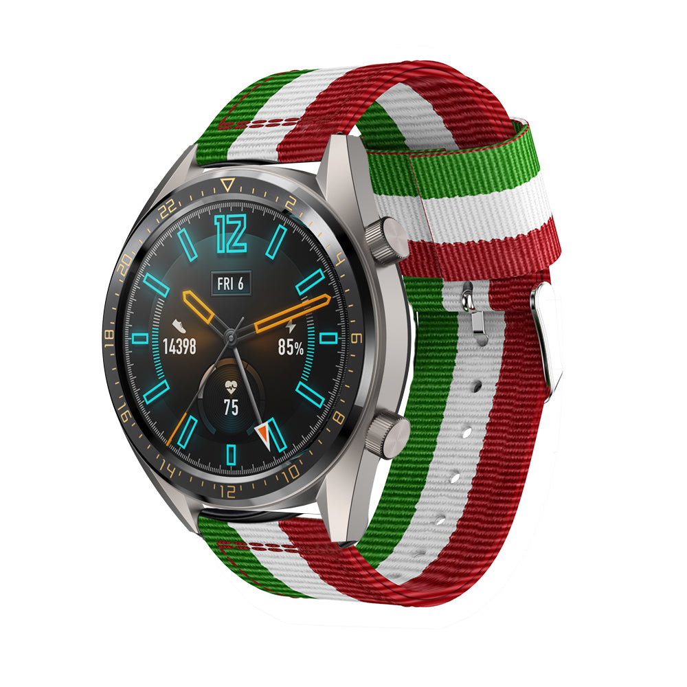 22mm Classic Buckle Nylon Watch Strap for Huawei Watch GT