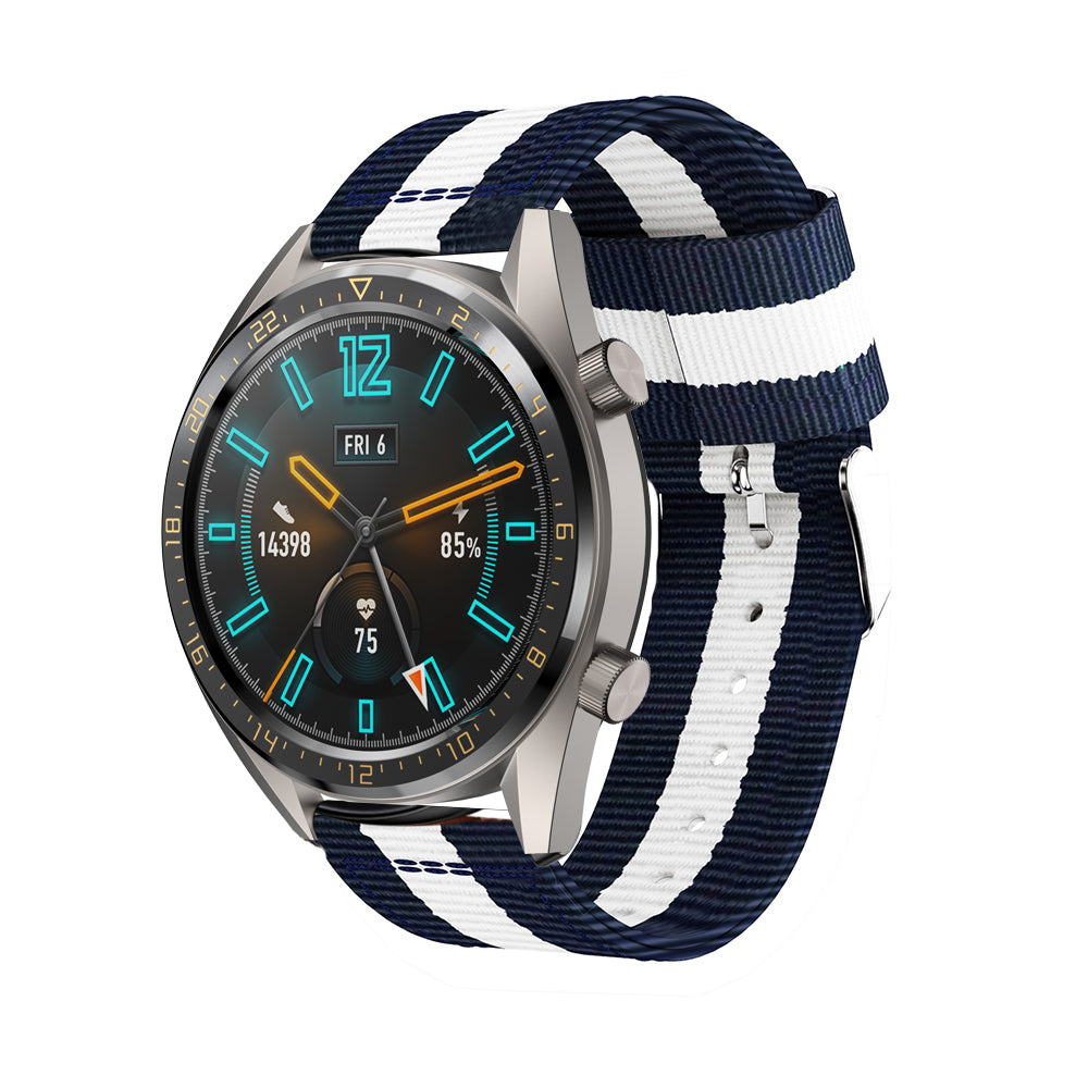 22mm Classic Buckle Nylon Watch Strap for Huawei Watch GT