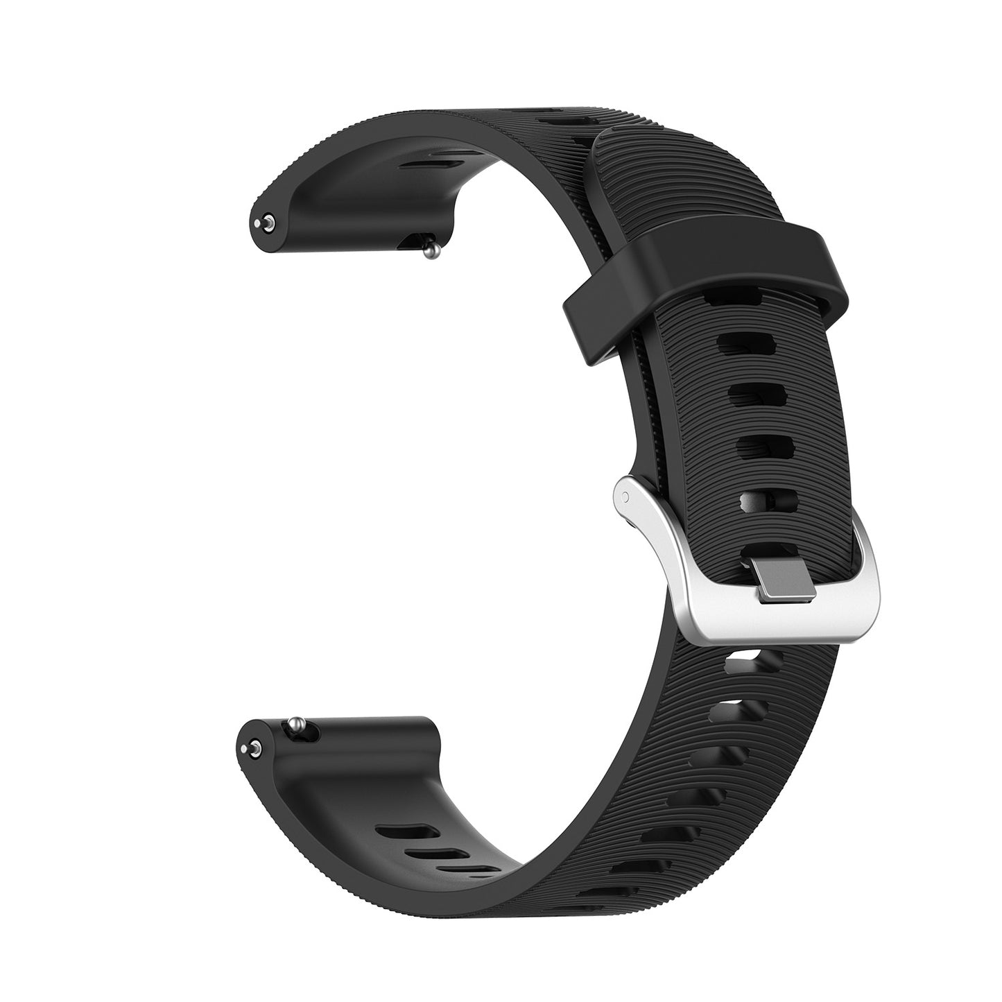 20mm Silicone Watch Strap for Garmin Forerunner 245 Smart Watch Band Replacement
