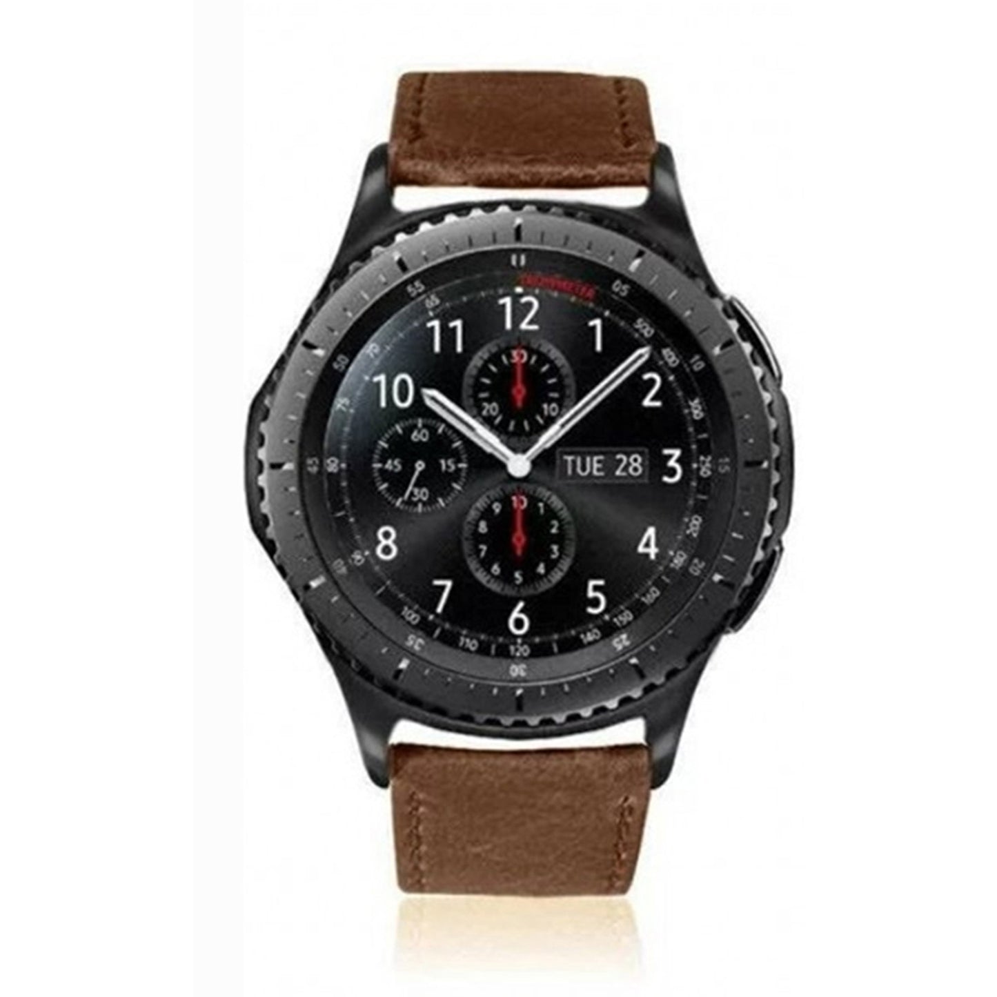 22mm Crazy Horse Texture Leather Smart Bracelet Strap for Huawei Watch GT