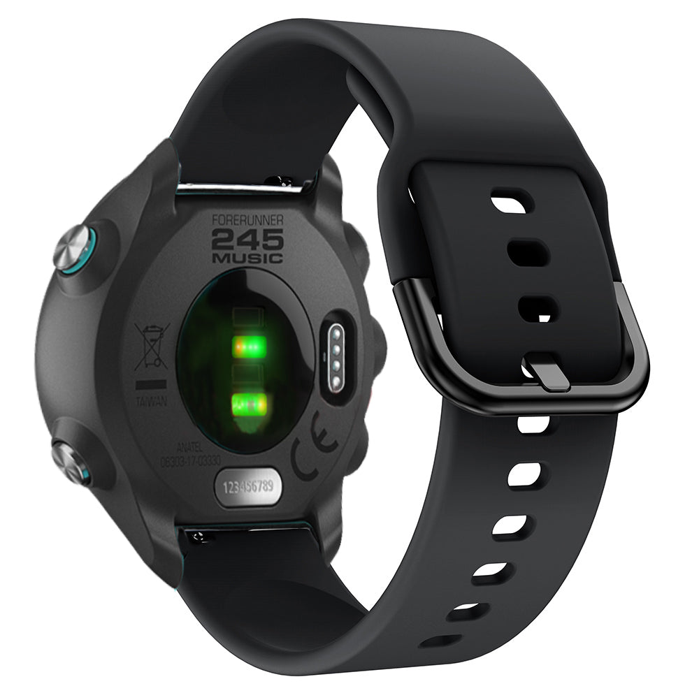 20mm Silicone Smart Watch Band for Garmin Forerunner 245