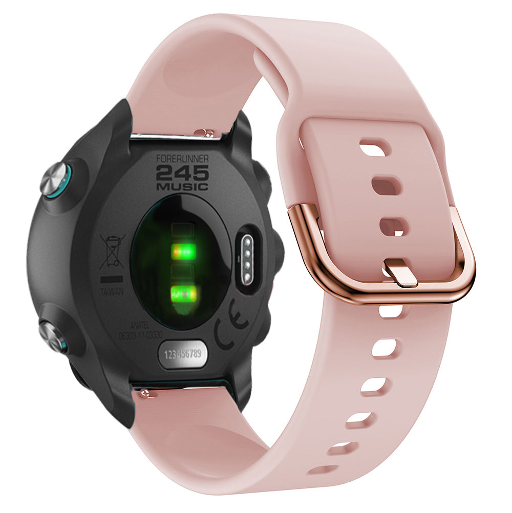 20mm Silicone Smart Watch Band for Garmin Forerunner 245