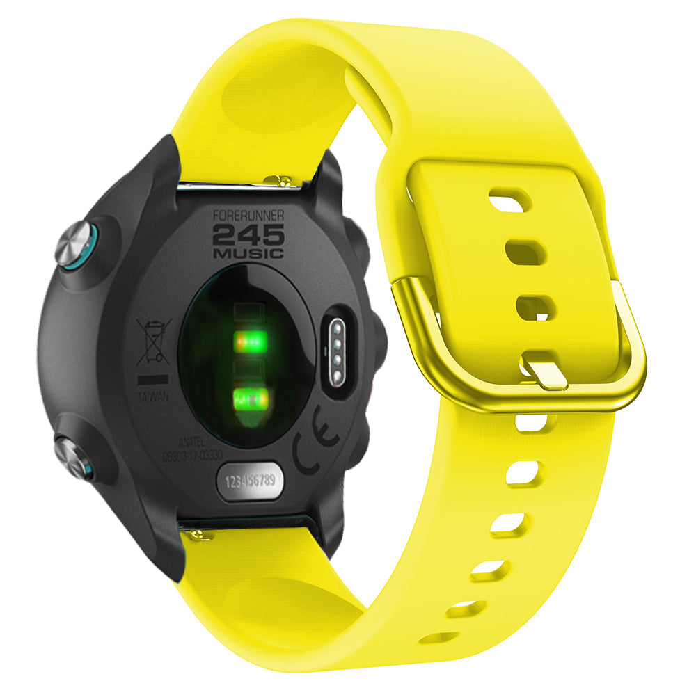 20mm Silicone Smart Watch Band for Garmin Forerunner 245