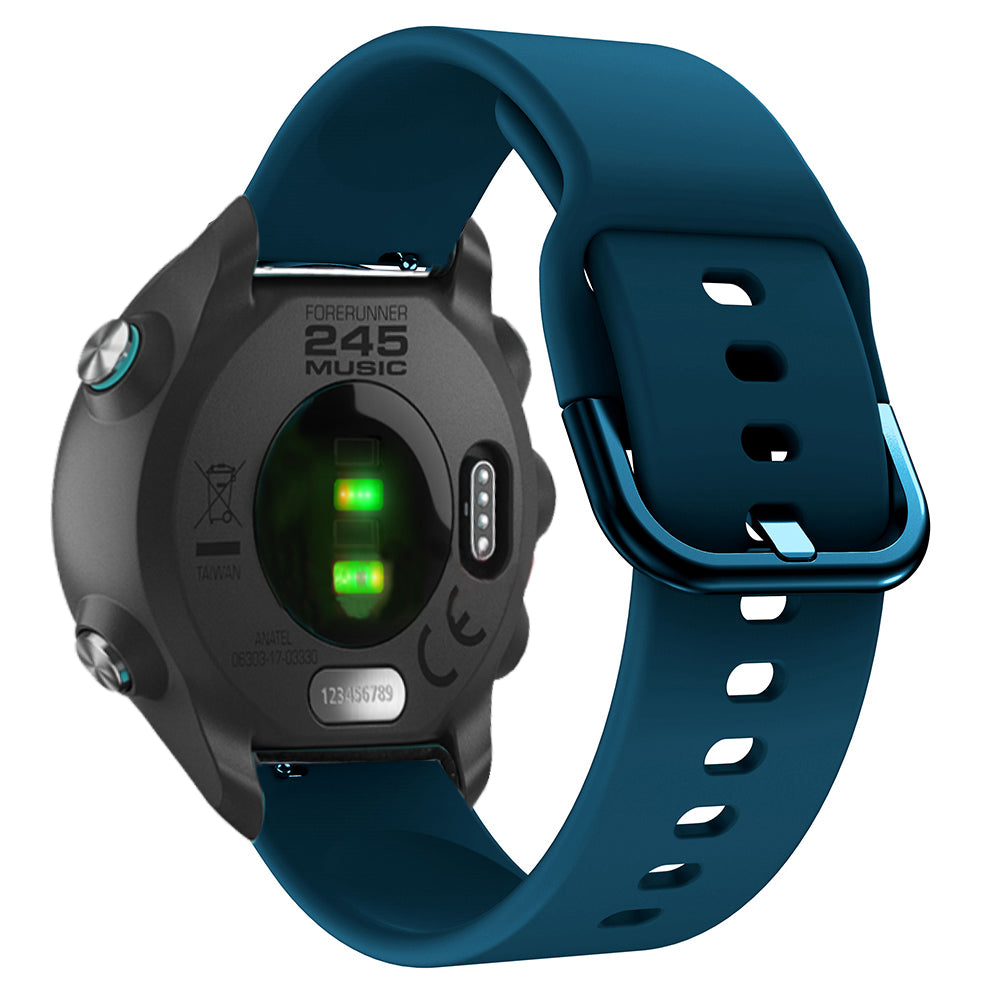 20mm Silicone Smart Watch Band for Garmin Forerunner 245