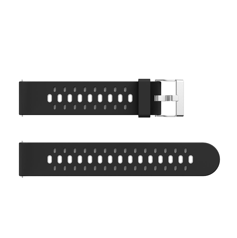 20mm Dual-colors Silicone Smart Watch Replacement Band for Samsung Galaxy Watch 42mm