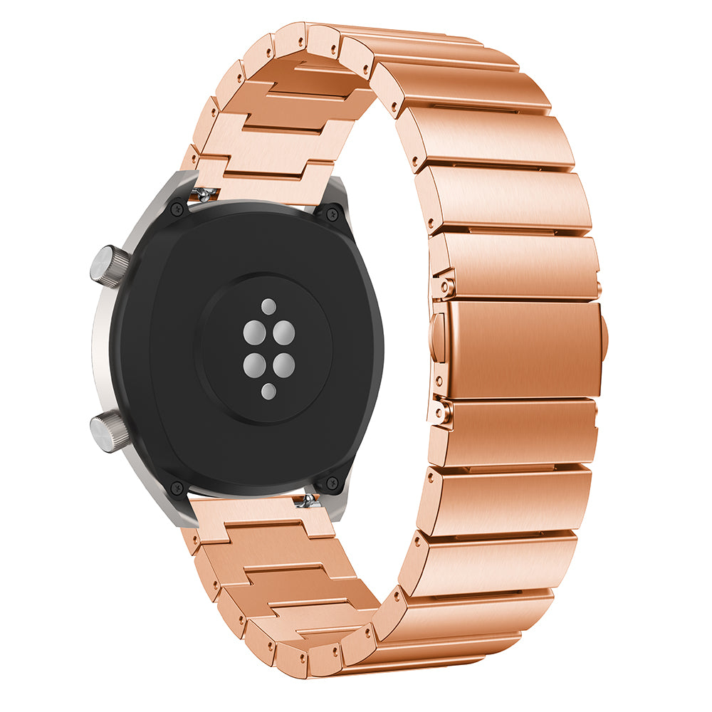 22mm 316 Steel Metal Replacement Smart Wristbands for Huawei Watch GT, 185*22mm