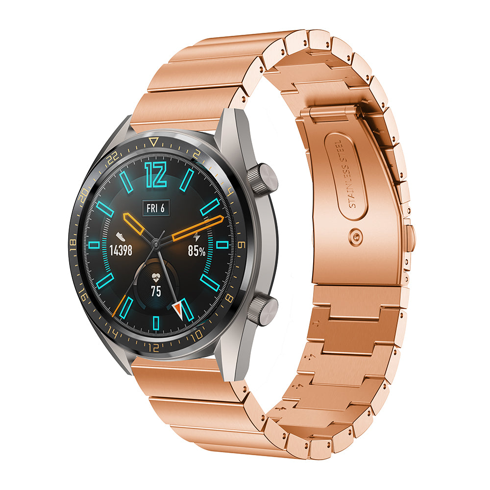 22mm 316 Steel Metal Replacement Smart Wristbands for Huawei Watch GT, 185*22mm