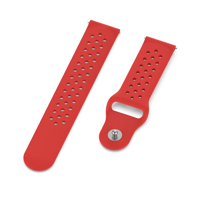 20mm Soft Ventilation Silicone Watch Band Replacement for Garmin Move Luxe/Move Style/Move 3/Move Venu