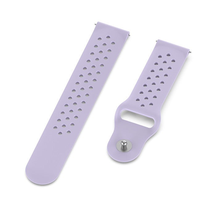 20mm Soft Ventilation Silicone Watch Band Replacement for Garmin Move Luxe/Move Style/Move 3/Move Venu