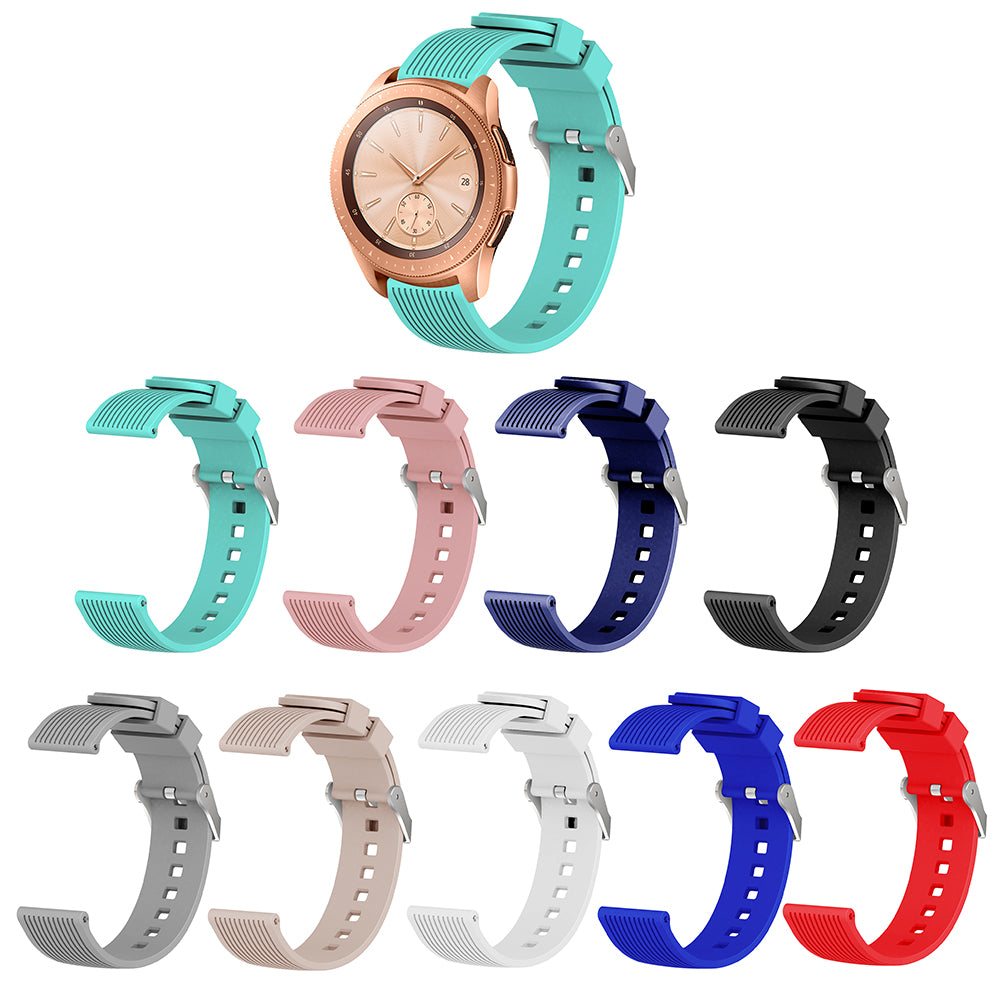 20mm Stripe Texture Silicone Smart Watch Band for GarminMove Luxe/Move Style/Move 3/Move Venu