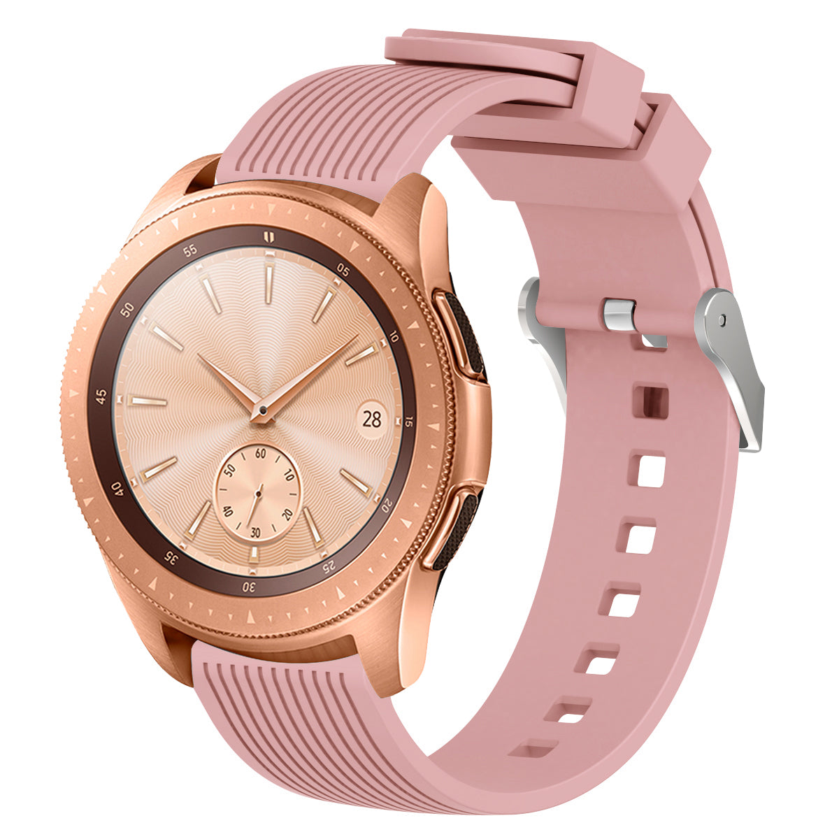 20mm Stripe Texture Silicone Smart Watch Band for GarminMove Luxe/Move Style/Move 3/Move Venu