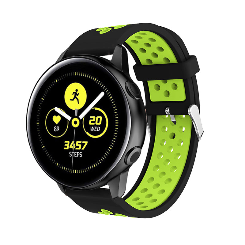 20mm Dual Color Silicone Smart Watch Band for GarminMove Luxe/Move Style /Move 3 /Move Venu