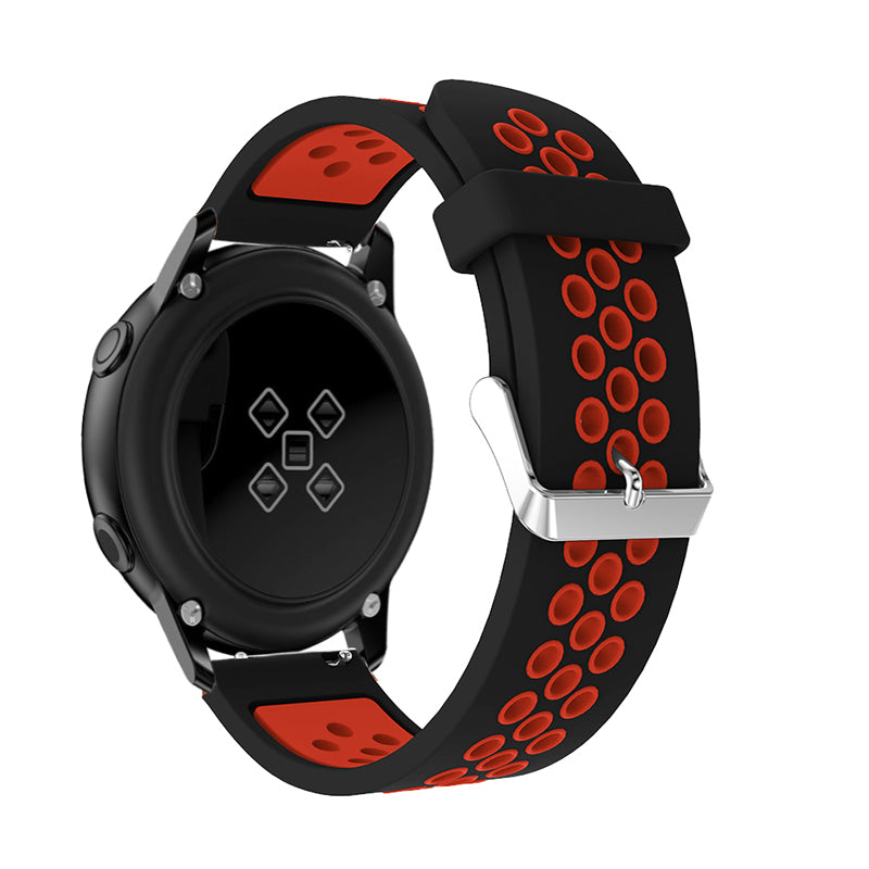 20mm Dual Color Silicone Smart Watch Band for GarminMove Luxe/Move Style /Move 3 /Move Venu