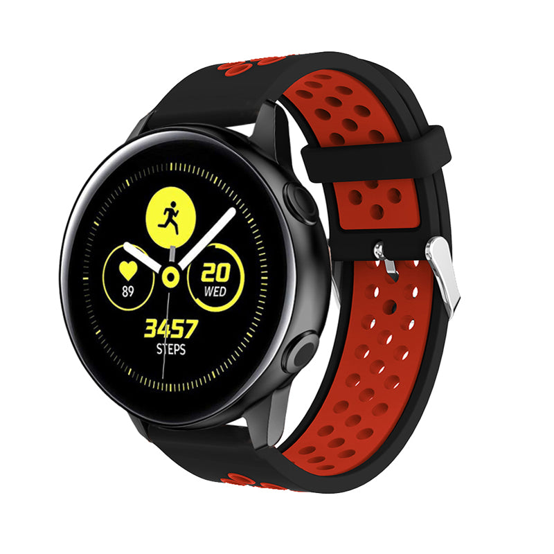 20mm Dual Color Silicone Smart Watch Band for GarminMove Luxe/Move Style /Move 3 /Move Venu