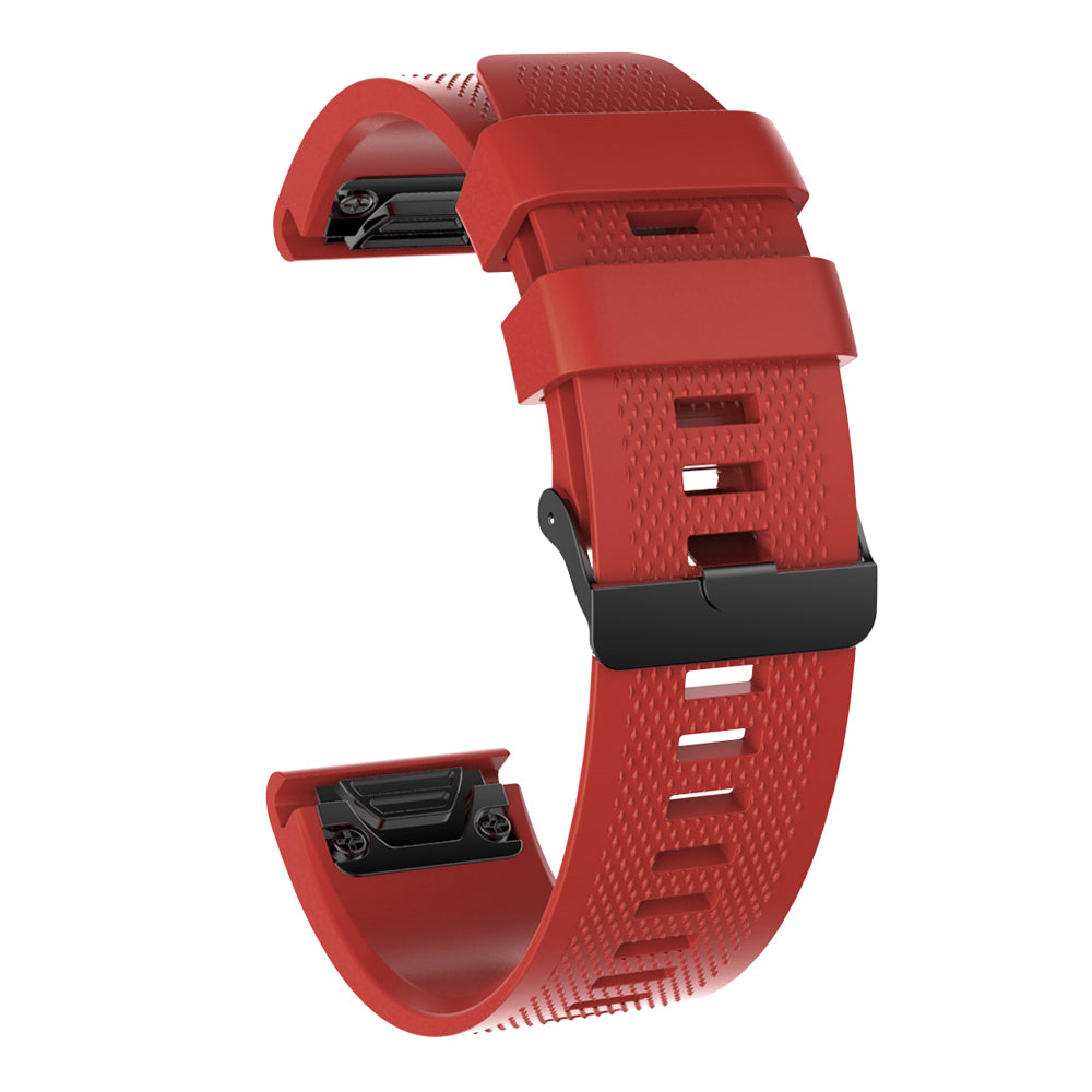 26mm Silicone Watch Band for Garmin Fenix 6X/6X Pro/Fenix 5X/Fenix 5X Plus, Soft Watch Wrist Strap Replacement