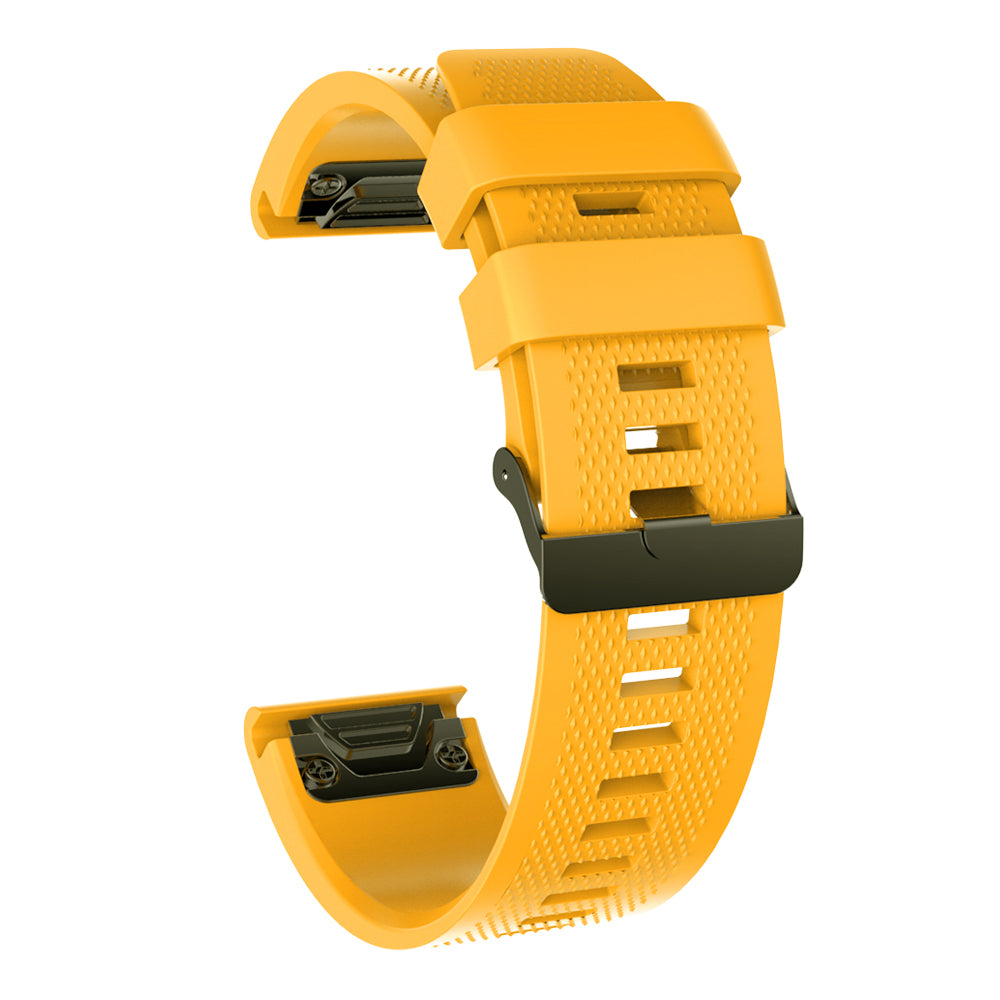 26mm Silicone Watch Band for Garmin Fenix 6X/6X Pro/Fenix 5X/Fenix 5X Plus, Soft Watch Wrist Strap Replacement