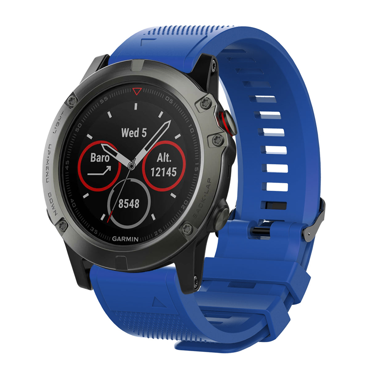 26mm Silicone Watch Band for Garmin Fenix 6X/6X Pro/Fenix 5X/Fenix 5X Plus, Soft Watch Wrist Strap Replacement