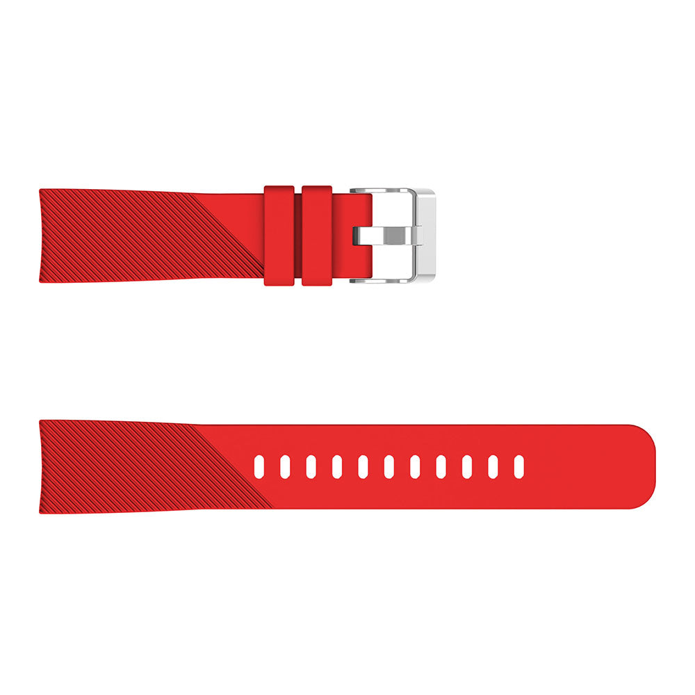 20mm Twill Texture Silicone Watch Sports Bracelet Strap Replacement for Huami Amazfit Youth Edition Lite