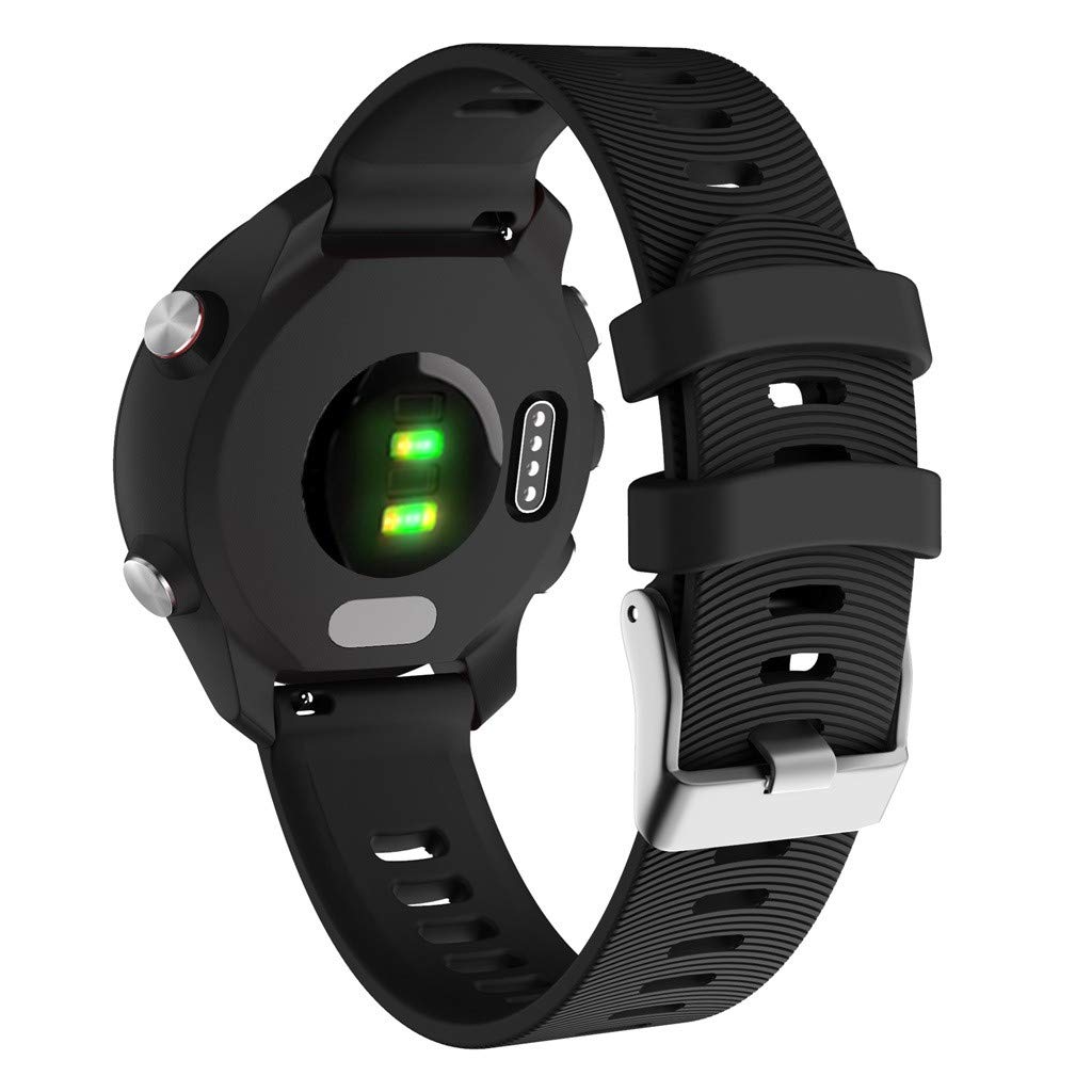20mm Silicone Smart Watch Band for GarminMove Forerunner 245M/645M/Vivoactive 3t