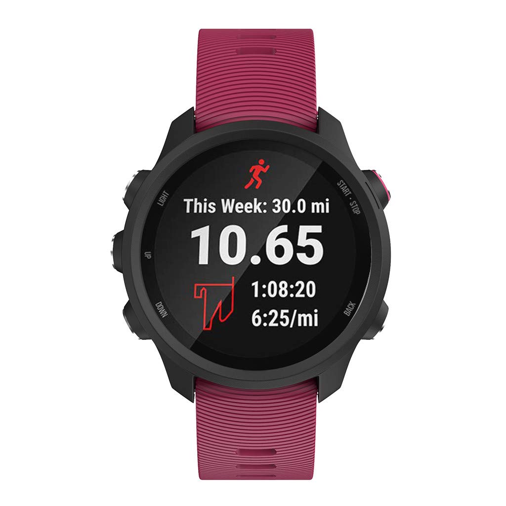 20mm Silicone Smart Watch Band for GarminMove Forerunner 245M/645M/Vivoactive 3t