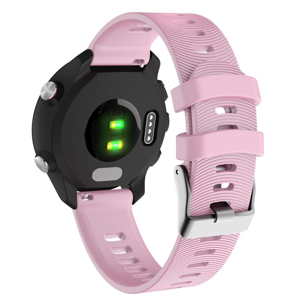 20mm Silicone Smart Watch Band for GarminMove Forerunner 245M/645M/Vivoactive 3t