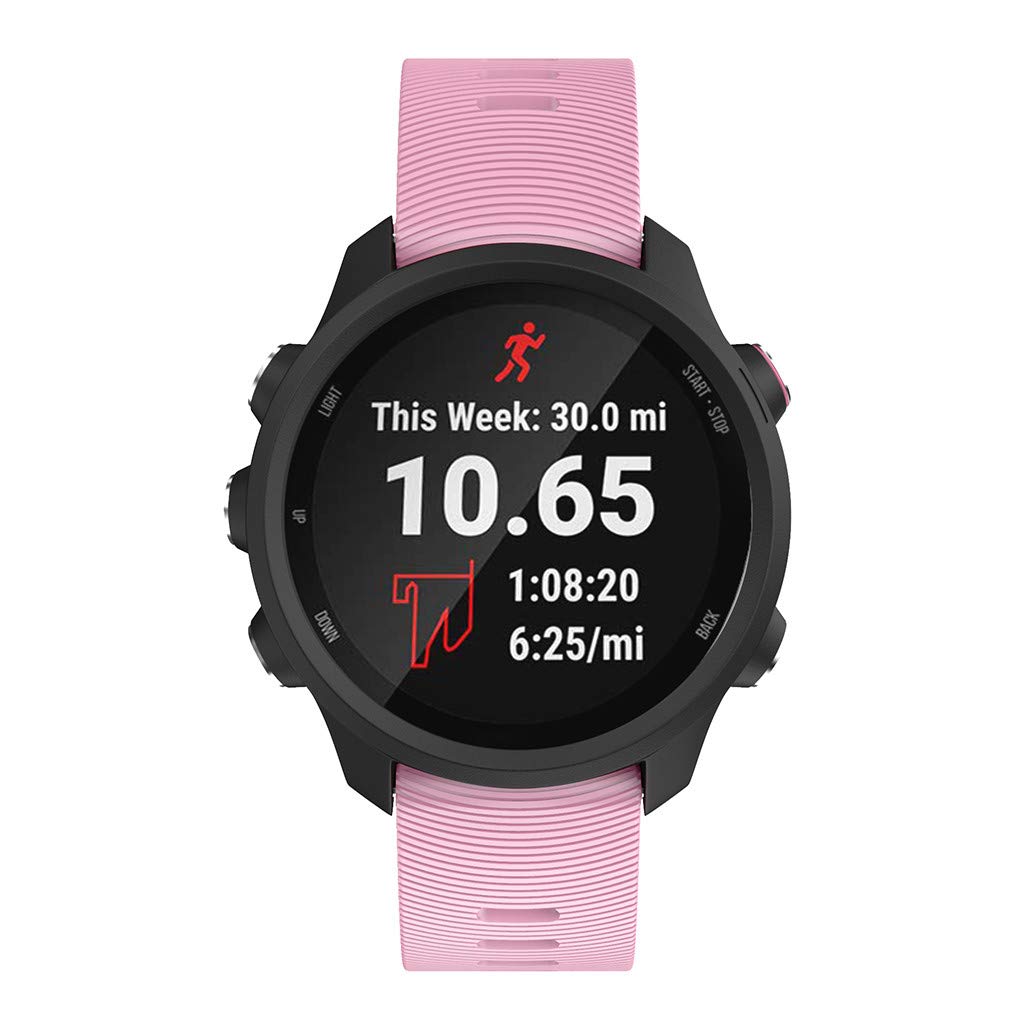 20mm Silicone Smart Watch Band for GarminMove Forerunner 245M/645M/Vivoactive 3t