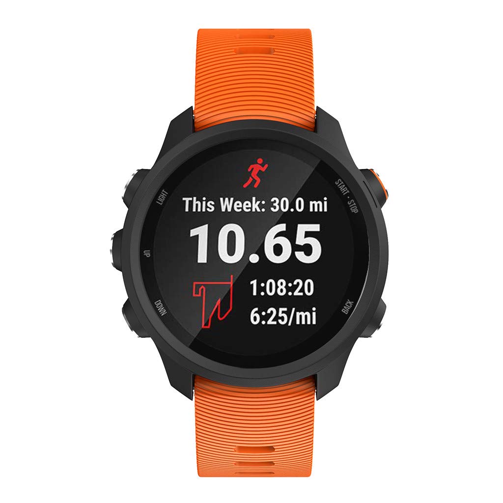 20mm Silicone Smart Watch Band for GarminMove Forerunner 245M/645M/Vivoactive 3t