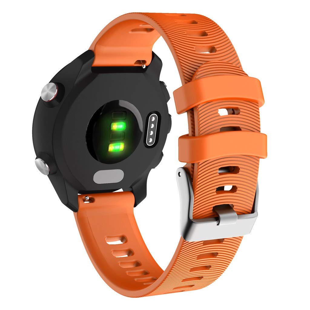 20mm Silicone Smart Watch Band for GarminMove Forerunner 245M/645M/Vivoactive 3t