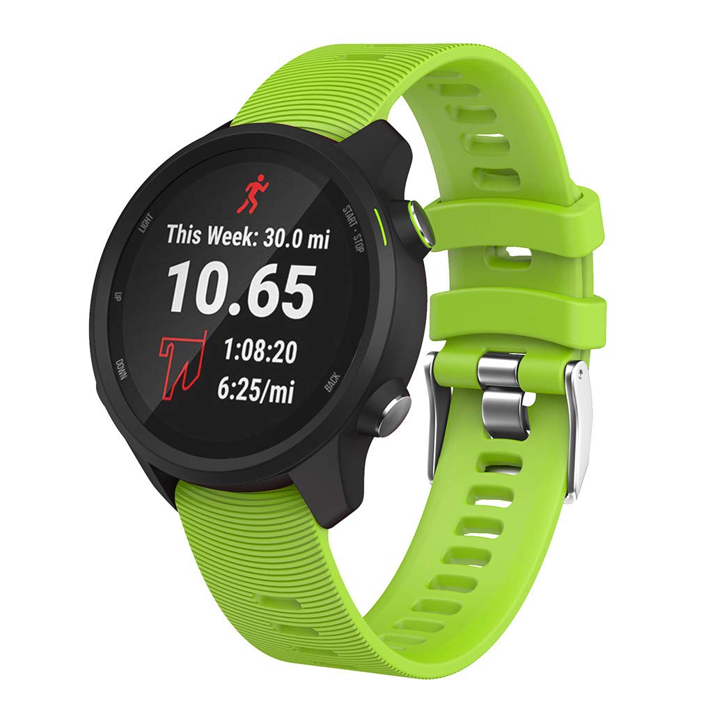 20mm Silicone Smart Watch Band for GarminMove Forerunner 245M/645M/Vivoactive 3t