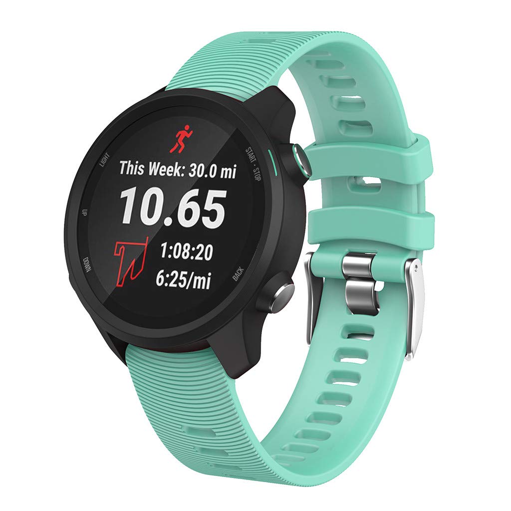 20mm Silicone Smart Watch Band for GarminMove Forerunner 245M/645M/Vivoactive 3t