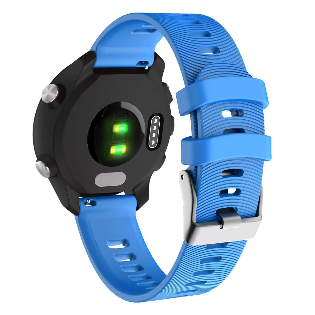 20mm Silicone Smart Watch Band for GarminMove Forerunner 245M/645M/Vivoactive 3t