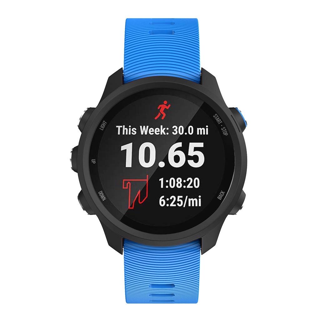 20mm Silicone Smart Watch Band for GarminMove Forerunner 245M/645M/Vivoactive 3t