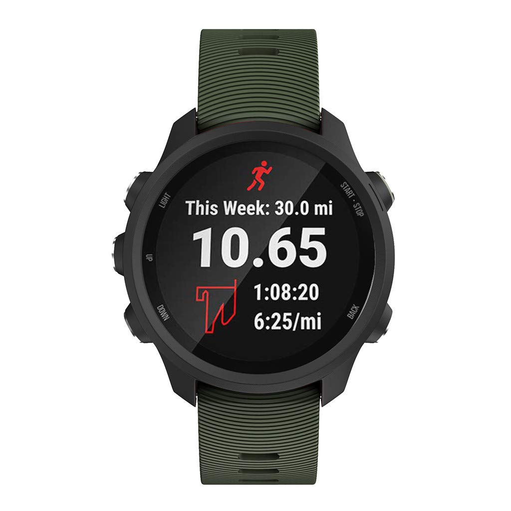20mm Silicone Smart Watch Band for GarminMove Forerunner 245M/645M/Vivoactive 3t