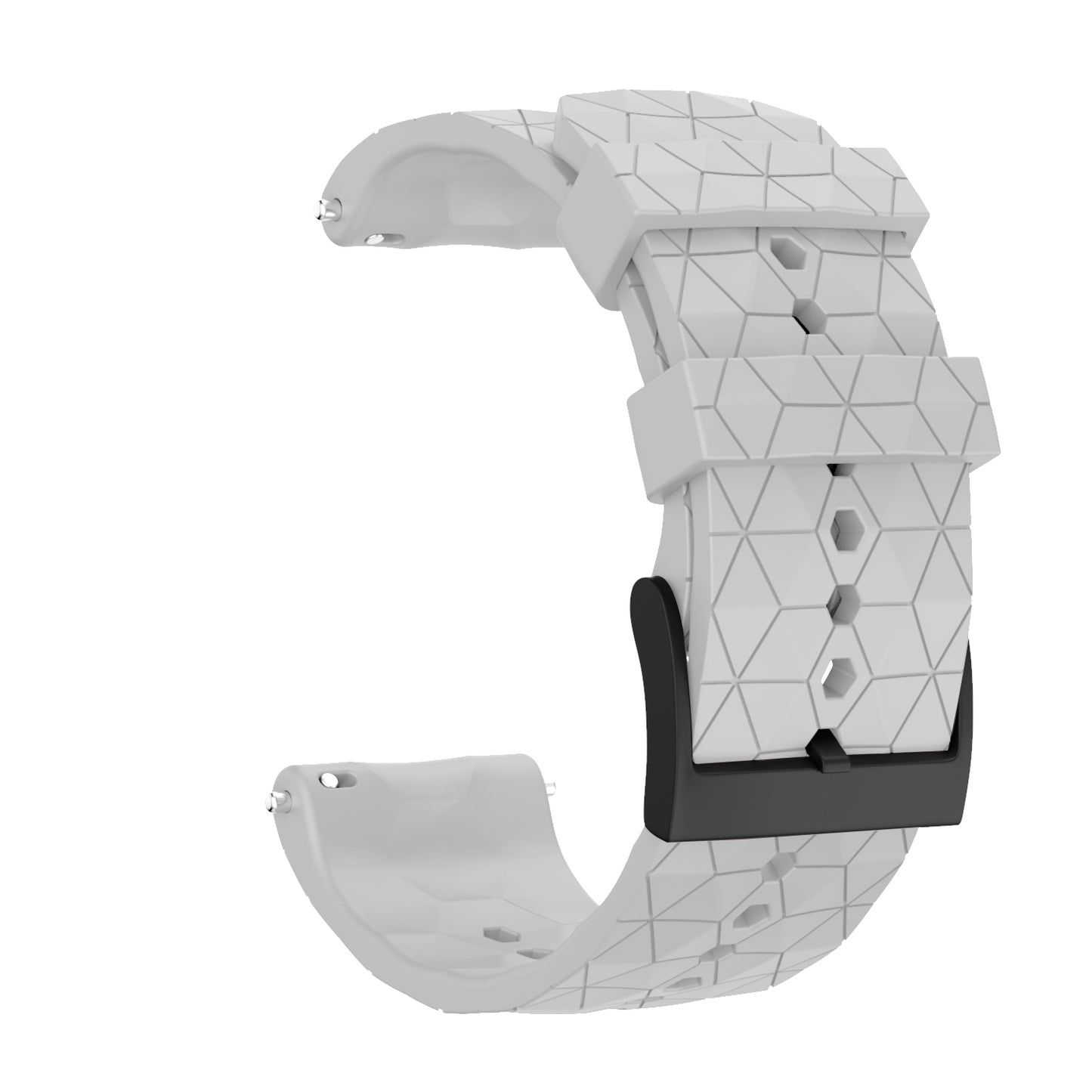 24mm Silicone Wrist Strap Replacement for Suunto 9 Baro