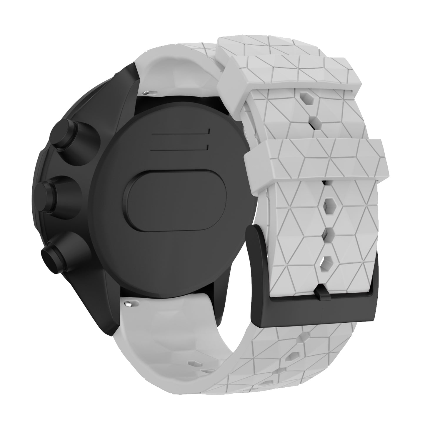24mm Silicone Wrist Strap Replacement for Suunto 9 Baro