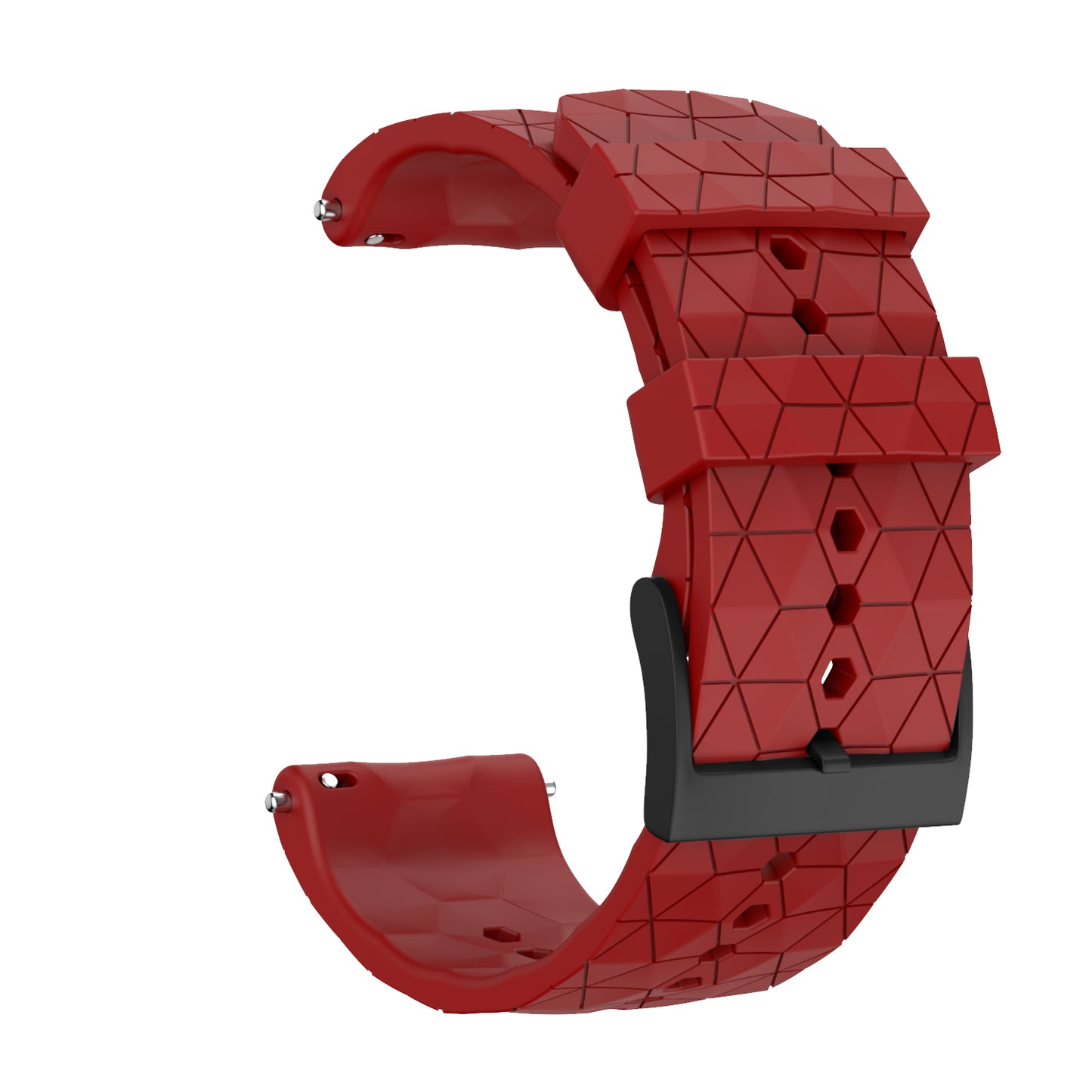 24mm Silicone Wrist Strap Replacement for Suunto 9 Baro