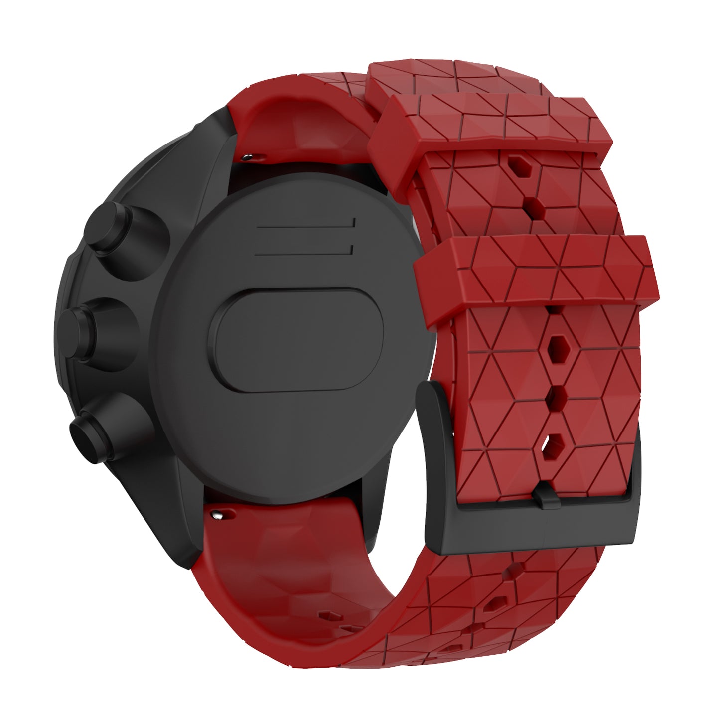 24mm Silicone Wrist Strap Replacement for Suunto 9 Baro