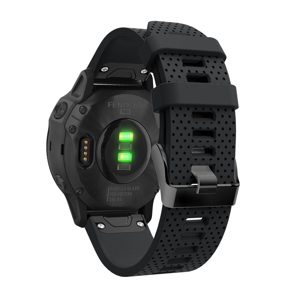 Silicone Smart Watch Replacement Strap for Garmin Fenix 6S